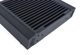 CSF Universal Large Single-Pass Oil Cooler / M22 x 1.5 / 12.0L x 9.33H x 2.16W