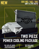 CSF G8X M2 / M3 / M4 Two Piece Power Cooling Package