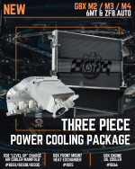 CSF G8X M2 / M3 / M4 Three Piece Power Cooling Package