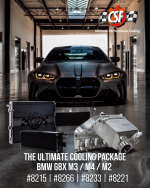 CSF BMW G8X M2 / M3 / M4 ZF8 Auto Four piece cooling package