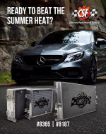 CSF Mercedes AMG Two piece cooling package