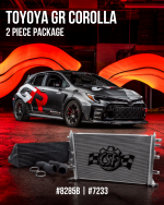 CSF Toyota Carolla Two piece cooling package