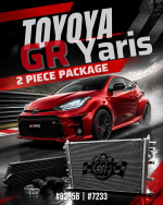 CSF Toyota Yaris Two piece cooling package