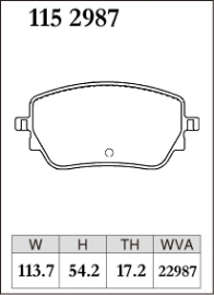 Dixcel Type Z Brake Pads - Mercedes Benz AMG A45S W177 (Rear)