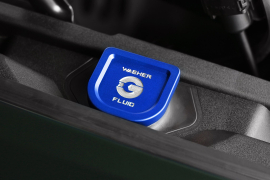 Goldenwrench Supply BMW M Car F9X/G9X M5 Series BLACKLINE Performance Washer Fluid Caps