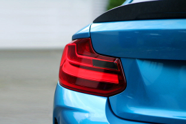 Goldenwrench Supply BMW 2 Series 2014-2017 (F22/F87 Pre LCI) BLACKLINE Taillight Overlay Kit