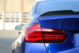 Goldenwrench Supply BMW 3 Series M3 2016-2018 (F30/F80 LCI) BLACKLINE Taillight Overlay Kit