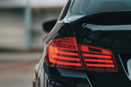 Goldenwrench Supply BMW 5 Series 2014-2017 (F10 LCI) BLACKLINE Taillight Overlay Kit