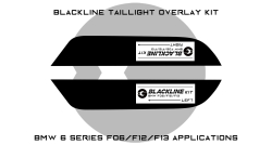 Goldenwrench Supply BMW 6 Series 2011-2018 (F06/F12/13) BLACKLINE Taillight Overlay Kit