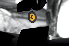 Goldenwrench Supply BLACKLINE Fragrance Paper Air Freshener (3 Pack)