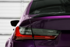 Goldenwrench Supply BMW 3 Series M3 Competition 2021+ (G20/G80 Pre LCI) BLACKLINE Taillight Overlay Kit