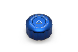 Goldenwrench Supply BMW M Car Series BLACKLINE Performance Motorsport BLUE Charge Cooler Tank Cap Cover