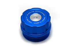 Goldenwrench Supply BMW F Series BLACKLINE Performance Motorsport BLUE Oil Filter Housing Cap