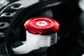 Goldenwrench Supply Toyota GR Corolla 2023+ (E210) BLACKLINE Performance Washer Fluid Cap