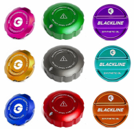 Goldenwrench Supply BLACKLINE Performance Individual Billet Cap Set