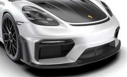 1016 Industries Porsche GT4RS Front Lip Center GT4RS Lettering (Carbon Fiber)