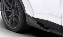 1016 Industries Lamborghini Urus Side Skirt Extensions OEM Skirts (Twill Carbon)