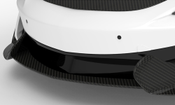 1016 Industries McLaren 570S Front Chin Spoiler (Twill Carbon)
