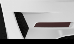 1016 Industries Porsche 991.2 GT3 RS Rear bumper vent surround (Twill Carbon)