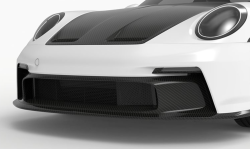 1016 Industries Porsche GT3 992 Front Bumper Insert (Twill Carbon)