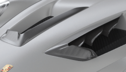 1016 Industries Porsche  992 GT3 RS Hood Louvers (Twill Carbon)
