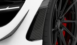 1016 Industries McLaren 720S Side Bumper Intakes (Twill Carbon)