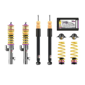 KW Coilover Kit V1 for 06/2008+ Seat Ibiza Mk IV Sportcoupe (6J1, 6P5) w/ Deactivation For Electronic Dampers