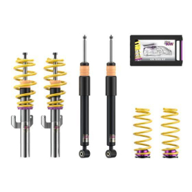 KW Coilover Kit V1 for 12/2017+ VW Polo (AW1, BZ1) w/ Deactivation For Electronic Dampers