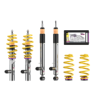 KW DDC - Plug & Play coilovers inox VW Golf VIII st. wagon 4WD incl. R