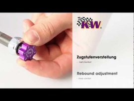 KW Coilover suspension V3 (Modification of the fa strut housing) for BMW Series 2 E10/E6