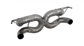 Ferrari 488 Pista Spider | Power Optimised Exhaust System without Flap-Regulation - Stainless Steel