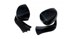 Ferrari F8 Tributo/Spider | N-Largo Mirrors Variant 2 - Visible Carbon