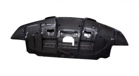 Ferrari F8 Tributo/Spider | Diffusor (for Cars without Rearview Camera) - Visible Carbon