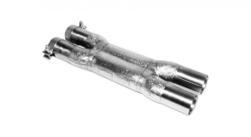 Ferrari Monza SP1/SP2 | Exhaust Replacement Pipe X-Pipe System - Gold Plated Inconel