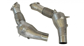 Ferrari SF90 Stradale/Spider | Sport Metal Catalysts Set - Gold Plated Inconel