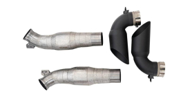 Ferrari 812 Competizione Power Optimised Exhaust System without Flap-Regulation - Stainless Steel