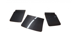 Ferrari F8 Tributo/Spider | Cover For Rear Diffusor Air-Opening - Visible Ferrari Carbon