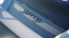 Ferrari F8 Tributo | Cover Engine Bonnet - Visible Ferrari Carbon
