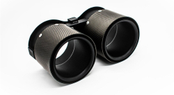 McLaren 750S/Spider | Tailpipes Black With Carbon Cover