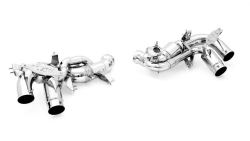 Ferrari 12Cilindri | Novitec Power Optimised Race Exhaust System With Flap-Regulation For Tips - Gold Plated INCONEL