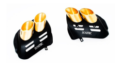 Ferrari Purosangue | Novitec Stainless Steel Tailpipes Gold