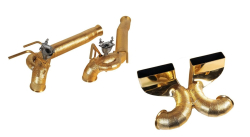 Ferrari Daytona SP3 | Novitec Power Optimized Exhaust System With Flap-Regulation - High-Temperature Heat Protection And Gold-Plated With 999 Fine Gol