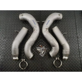 Redstar Competition Downpipes - Mercedes C63 Facelift W205