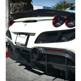 Redstar Titanium Exhaust Tips - Ferrari F8 Tributo