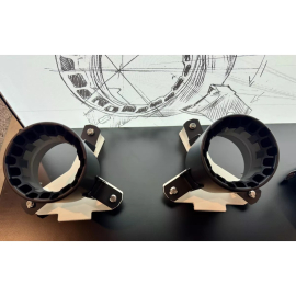 Redstar Titanium Exhaust Tips - Ferrari F8 Tributo