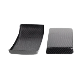 W463a G Wagon - Carbon Fibre Over-Rider Set - OEM Bumper - 2x2 Twill