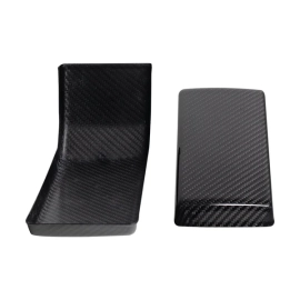 W463a G Wagon - Carbon Fibre Over-Rider Set - OEM Bumper - 2x2 Twill