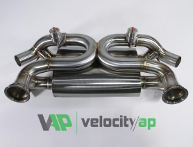 VelocityAP Audi R8 V8 & V10 Valvetronic Stainless Steel Exhaust