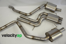 VelocityAP Audi RS5 Stainless Steel Rear Exhaust 'SuperSport' Sound Level