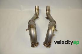 VelocityAP BMW X5M F15 & X6M F16 Cat Delete Downpipes 3.5"